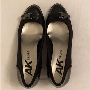 anne klein sport teaberry wedge pump